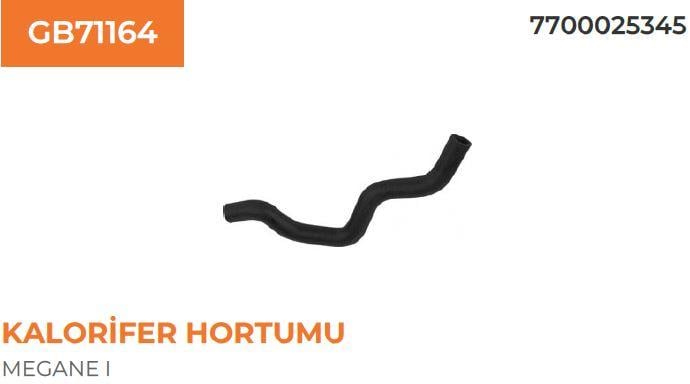 KALORİFER HORTUMU MEGANE 1.8 8V