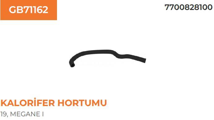 KALORİFER HORTUMU MEGANE R19 1.6 8V