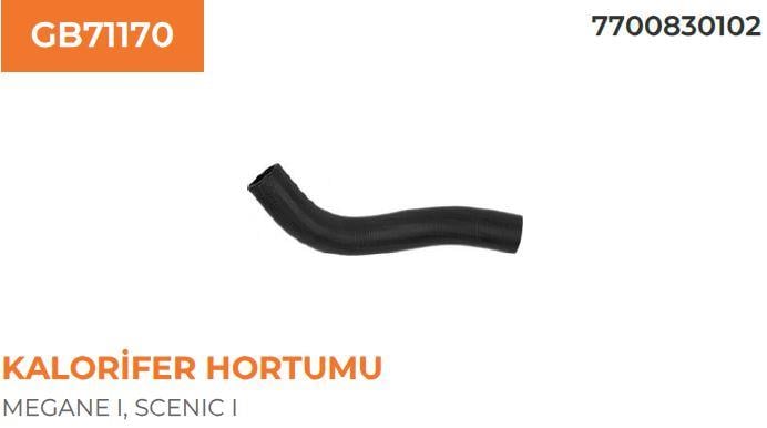 KALORİFER HORTUMU MEGANE SCENIC I 2.0 96>03