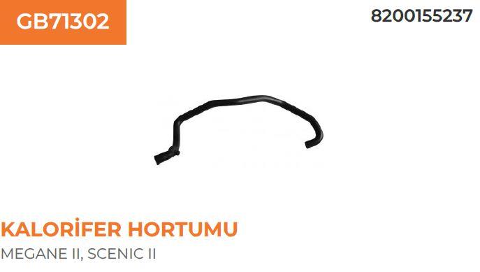KALORİFER HORTUMU RENAULT MEGANE II-SCENIC II 2,0 