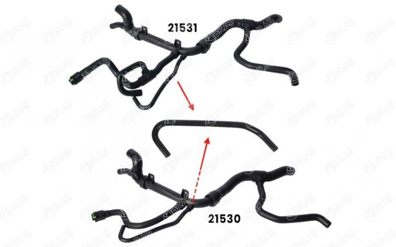 KALORİFER HORTUMU VECTRA B 1.8 / 2.0