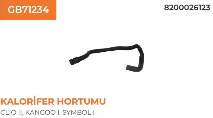 KALORİFER HORTUMU(R.KANGOO 1,5 D)