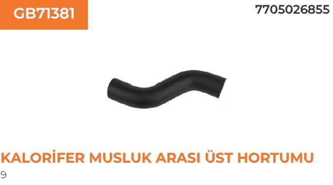 KALORİFER MUSLUK ARASI ÜST HORT. RENAULT RENAULT 9