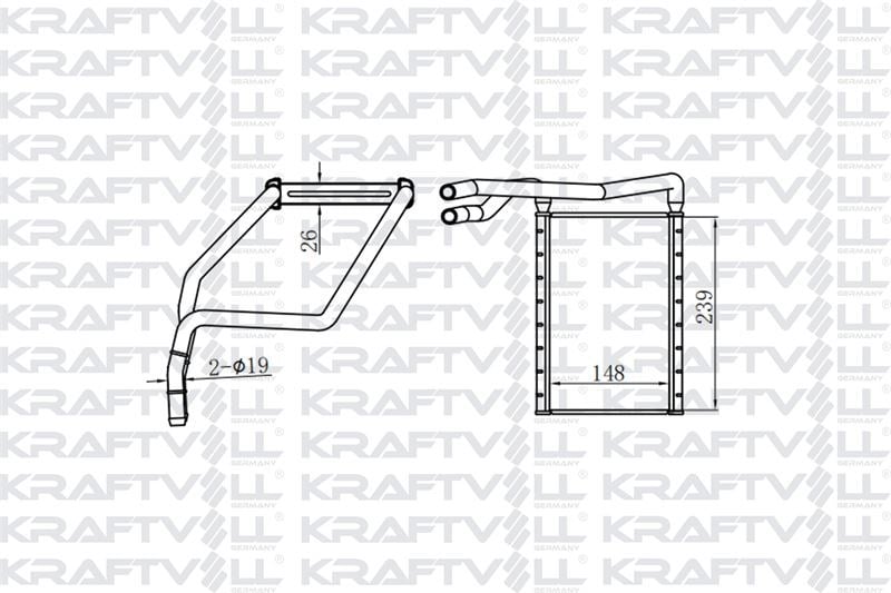 KALORIFER RADYATORU TRANSIT CUSTOM V362 12>