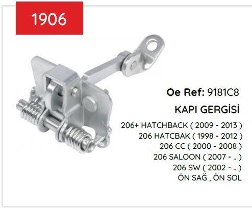 KAPI GERGISI 206 ÖN 9181 C8