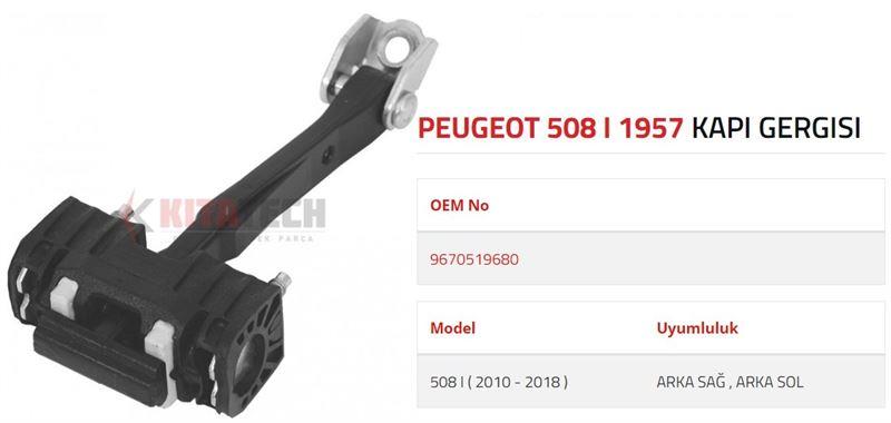 KAPI GERGİSİ 508 ARKA 2010- >