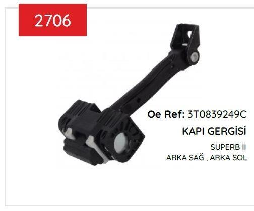 KAPI GERGİSİ ARKA SKODA SUPERB II 2009-2015