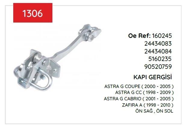 KAPI GERGISI ASTRA G ÖN 98>09 160245 24434083