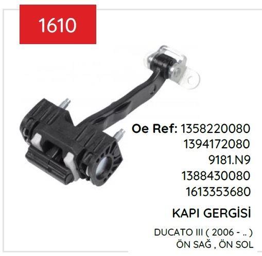 KAPI GERGISI DUCATO III ÖN 06> 1358 208 0