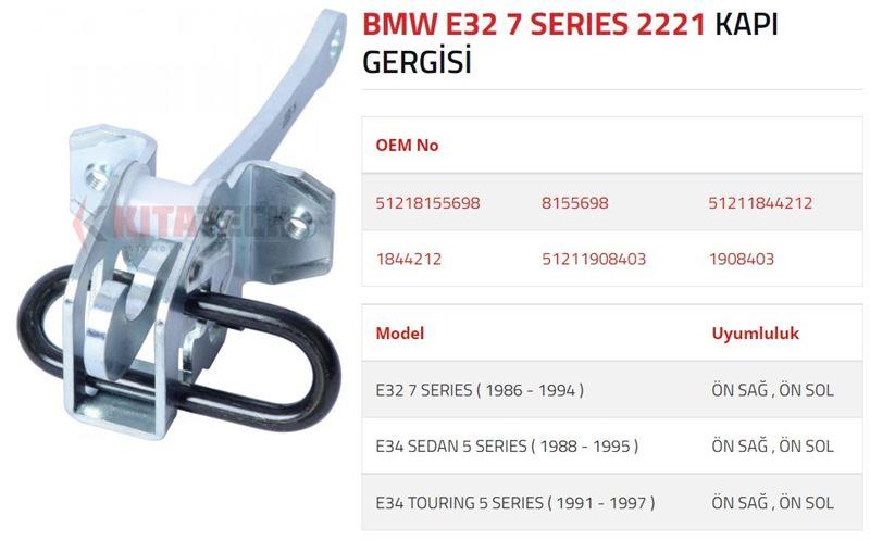 KAPI GERGİSİ E32  E34 ÖN