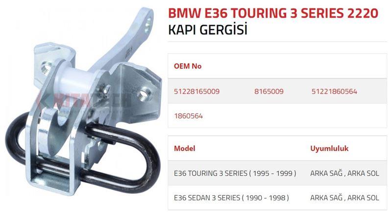 KAPI GERGİSİ E36 ARKA