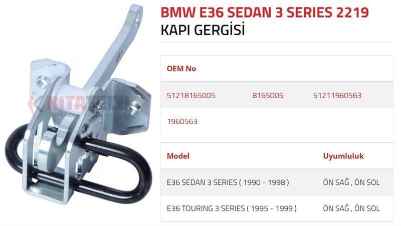 KAPI GERGİSİ E36 ÖN