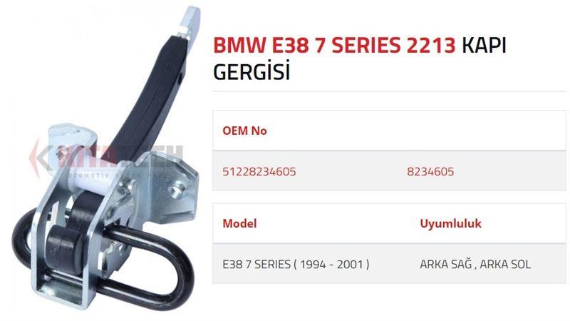 KAPI GERGİSİ E38 1997 ARKA