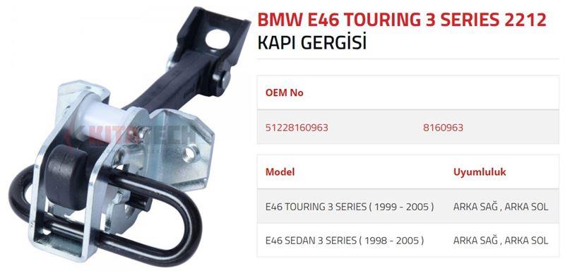 KAPI GERGİSİ E46 ARKA