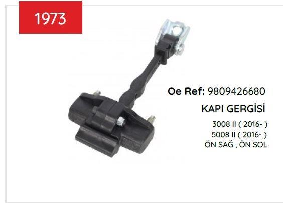 KAPI GERGİSİ ÖN PEUGEOT CITROEN DS 3008 II 5008 II C5 AIRCROSS DS7 CROSSBACK 2016 - 2017- 2018 -