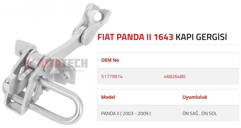 KAPI GERGİSİ PANDA II ÖN 2003-2009