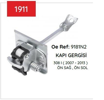 KAPI GERGISI PEUGEOT 308 ÖN 07>13 9181 N2