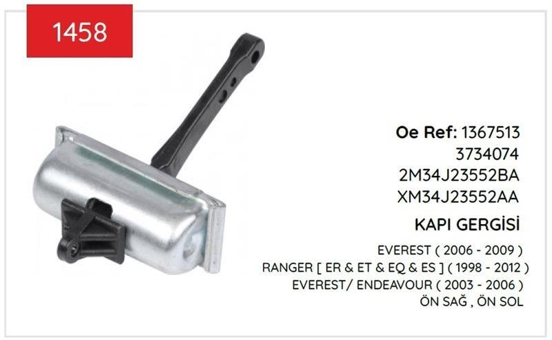 KAPI GERGISI RANGER ÖN 98>10 2M34 J23552 BA