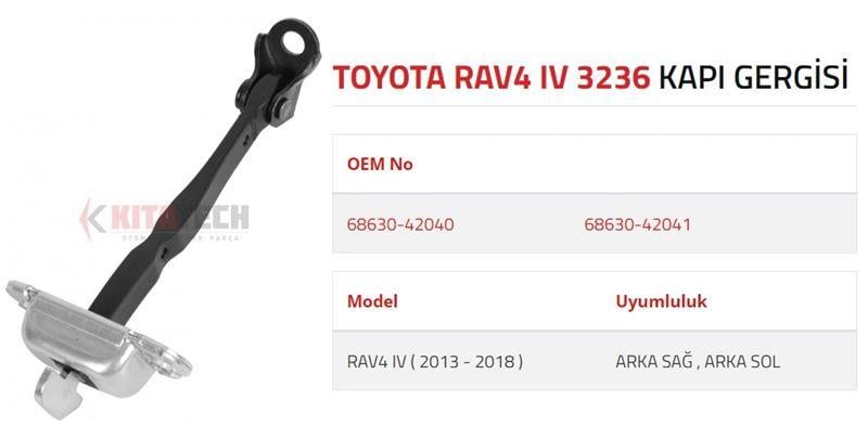 KAPI GERGİSİ RAV 4 IV ARKA 2013 2018