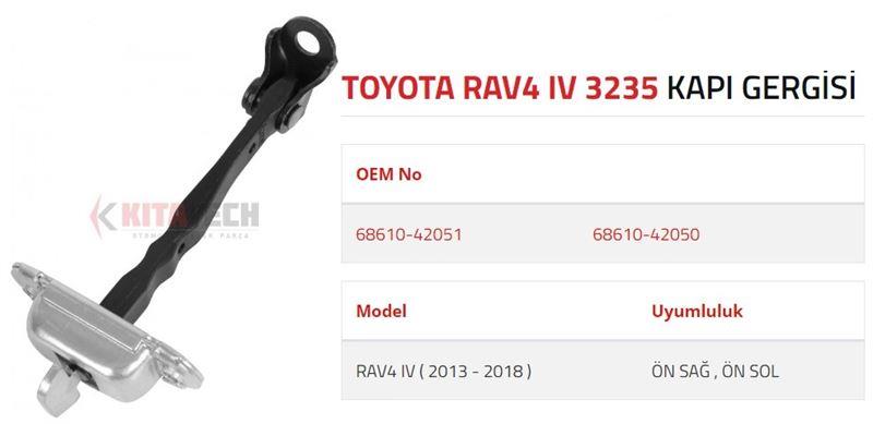 KAPI GERGİSİ RAV 4 IV ÖN 2013 2018