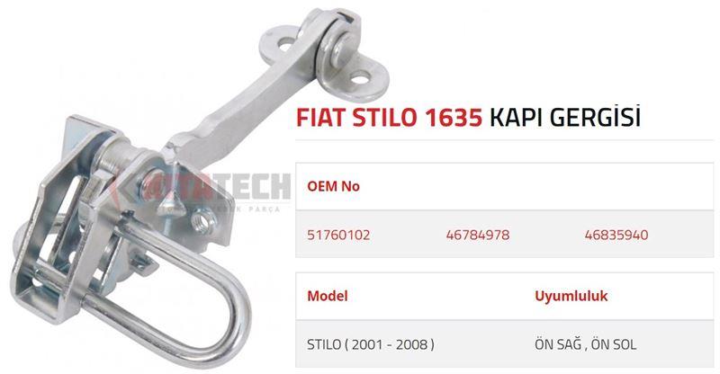 KAPI GERGİSİ STILO ÖN 2002-2011