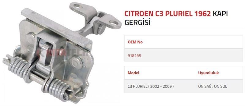 KAPI GERGİSİ XSARA I-II ÖN 1997-2006