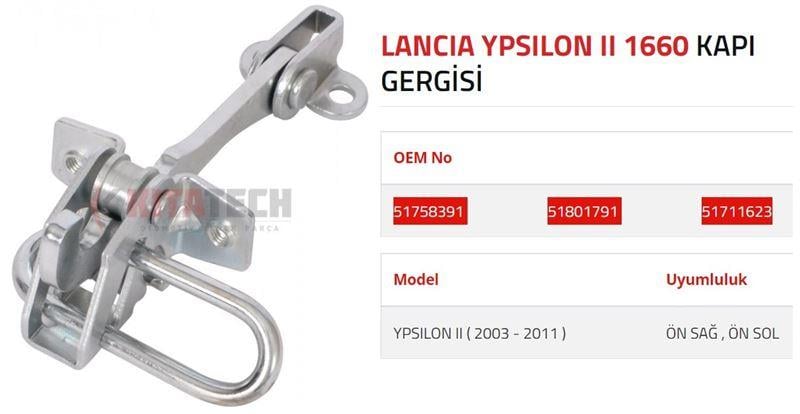 KAPI GERGİSİ YPSILON II ÖN 2003-2011