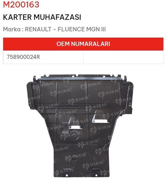 KARTER MUHAFAZASI FLUENCE MEGANE III