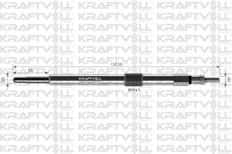 KIZDIRMA BUJISI 11,5V LT 46 97>03  2.8 TDI AGK ATA