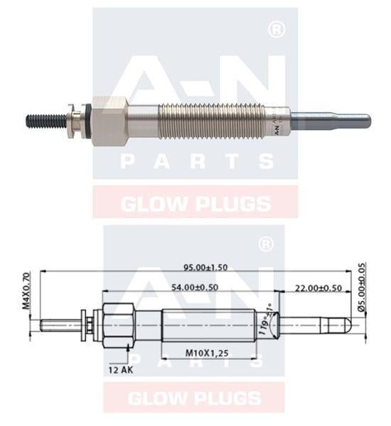KIZDIRMA BUJİSİ ECO 11V HYUNDAI GALLOPER I 2.5 TD H 100-STAREX-PORTER 2.6 TD 3671042020 GN955 0100226233 GLP034 0250202094 Y722JS PM166 ET1-A-N-056 233