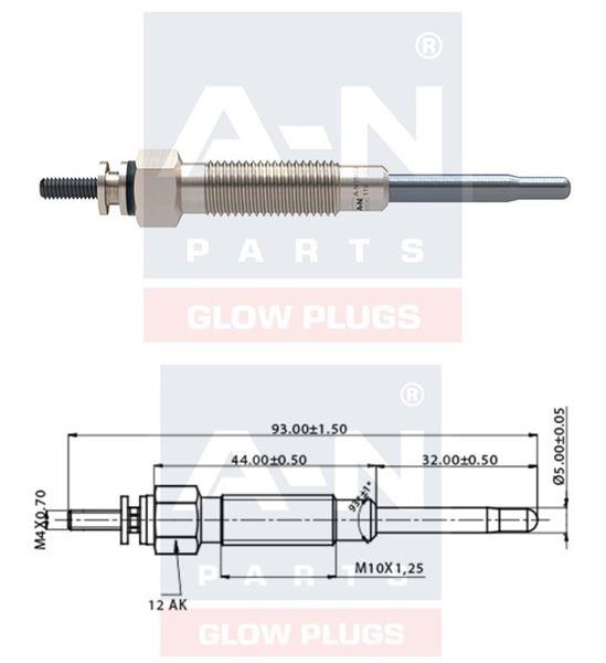 KIZDIRMA BUJİSİ ECO 11V TOYOTA CROWN-DYNA-HIACE-HILUX-KIJANG PICK-UP-LAND CRUISER 2.4-2.7-2.8-3.0 1985054010 GV968 0100226243 GLP042 0250202096 Y715R ET1-A-N-014 243