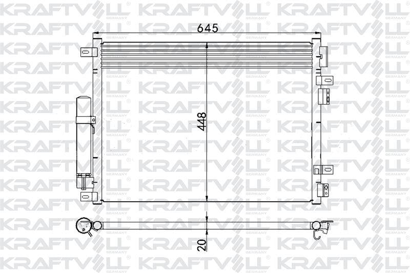 KLIMA RADYATORU  300 C / TOURING 2.7 / 3.5 / 5.7 / AWD 04 12