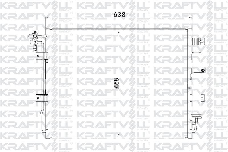 KLIMA RADYATORU 306DT DISCOVERY IV L319 09>18 RANGE ROVER SPORT I L320 09>13