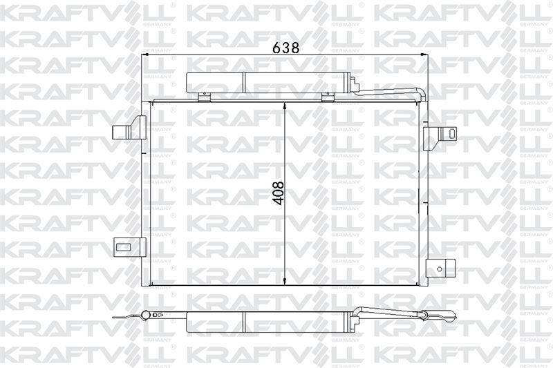 KLIMA RADYATORU A-CLASS W169 04>12 B-CLASS W245 05>11