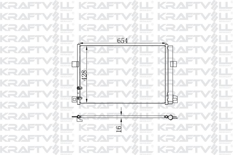 KLIMA RADYATORU AMAROK 10> 2.0TDI