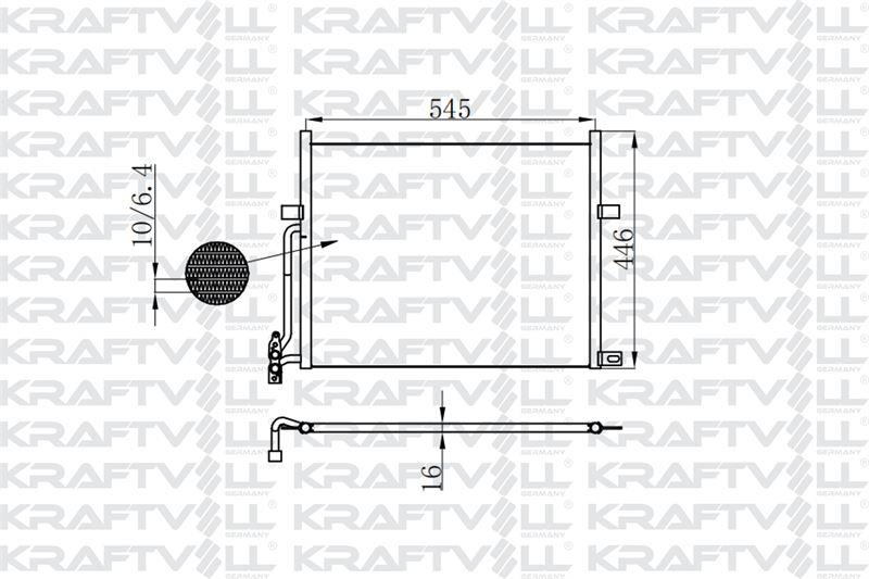 KLIMA RADYATORU BMW E46 M43 M52 M54 N40 N42 N45