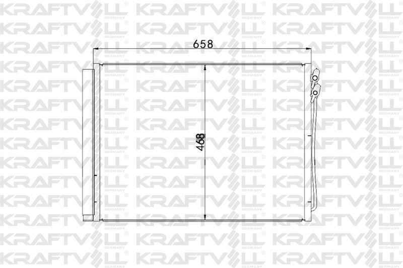 KLIMA RADYATORU BMW F10 F01 N47 N57 B47 B57