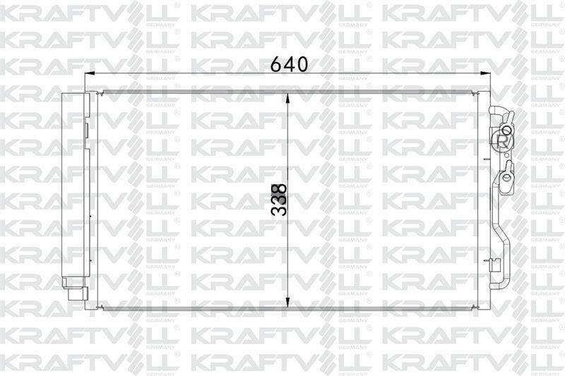 KLIMA RADYATORU BMW F20 F21 F30 F80