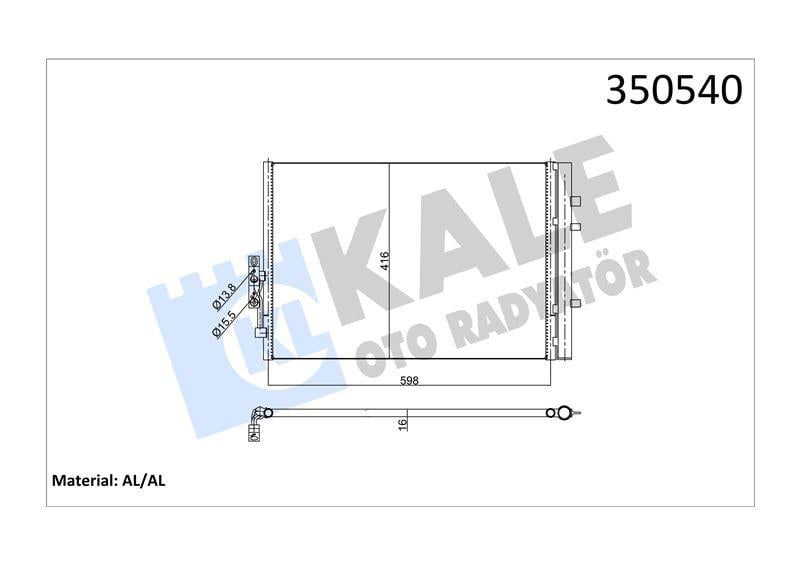KLİMA RADYATÖRÜ BMW X3