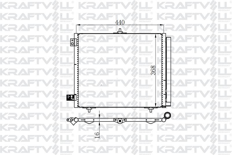 KLIMA RADYATORU C2 C3 C3 II C3 PLURIEL C3 III DS3 P208 P207 P1007 P2008 OLCU: (420×374×16)
