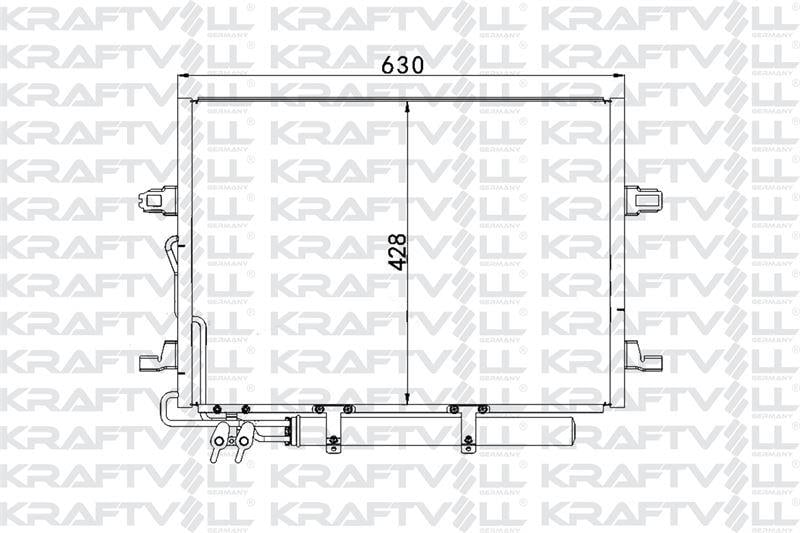 KLIMA RADYATORU C219 04>10 W211 02>08 S211 03>09