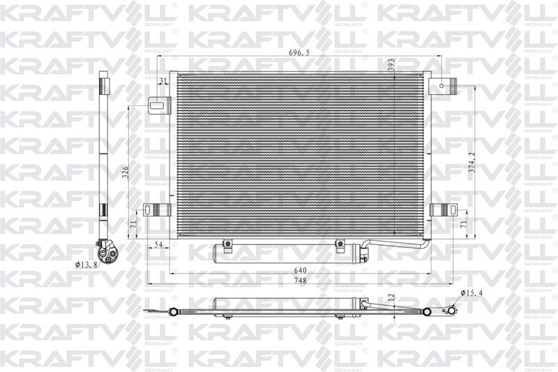 KLIMA RADYATORU CRAFTER 06>16 SPRINTER 906 06>16