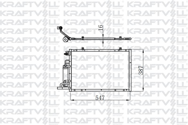 KLIMA RADYATORU FIESTA VI 1.25 16V / 1.4TDCI / 1.4 16V / 1.6 16V 08 /> B MAX 1.5TDCI / 1.6TCI 12 />