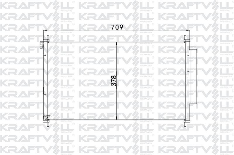 KLIMA RADYATORU HONDA CRV 2.2 2.4 2012>