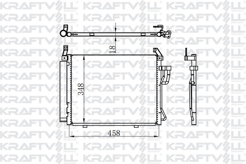 KLIMA RADYATORU KOMPLE HYUNDAI I10 2008>