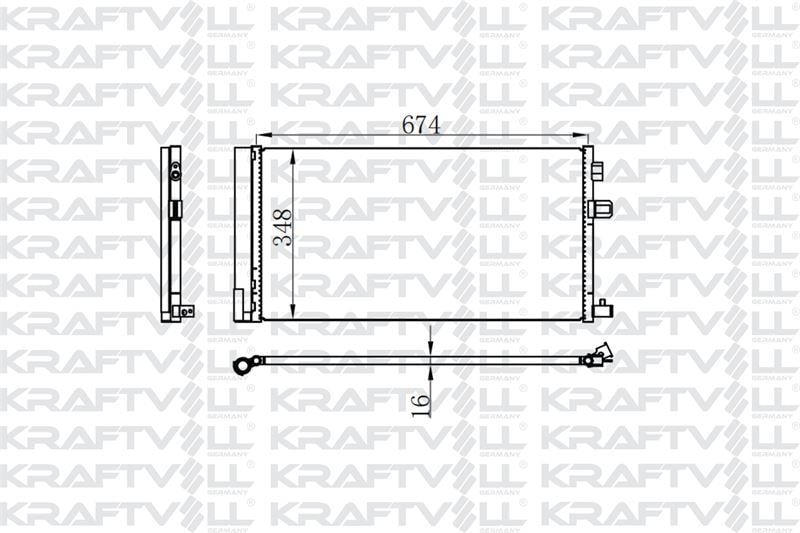 KLIMA RADYATORU (KONDENSER) RENAULT FLUENCE 1.6 16V 10>