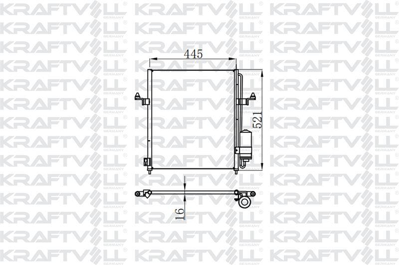KLIMA RADYATORU L200 2,5 DID 2005 2015 (DI D)