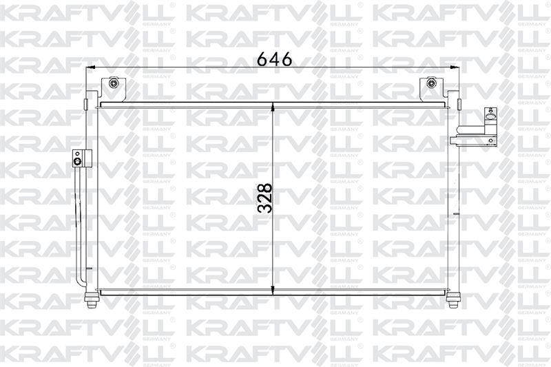 KLIMA RADYATORU MAZDA 323 1,6 16V 1998 - 2004