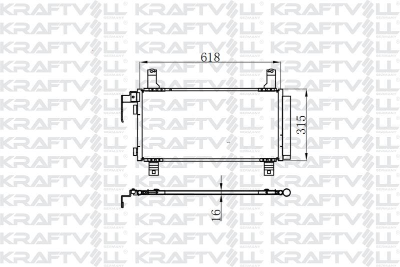 KLIMA RADYATORU MAZDA 6 2.0 2002 2007