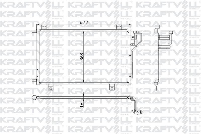 KLIMA RADYATORU MAZDA 6 2013->